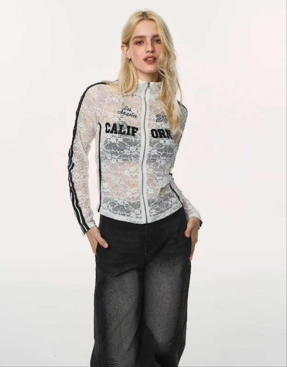 Maglia Pizzo zip