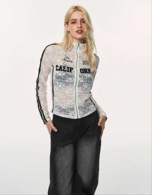 Maglia Pizzo zip