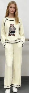 Tuta Comoda con Stampa Cartoon