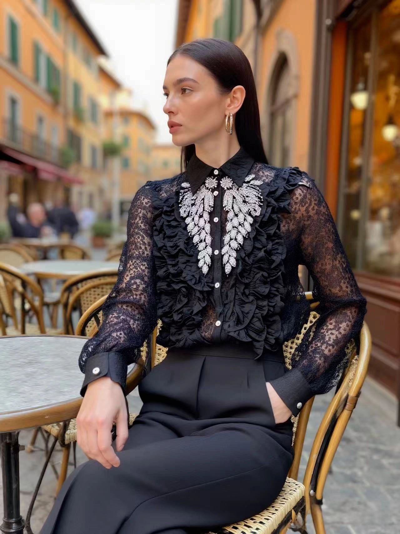 Camicia Pizza Diamond