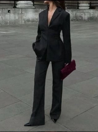 Completo Donna Elegante - Blazer e Pantalone