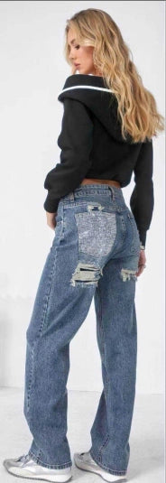 Jeans Taschino Strass